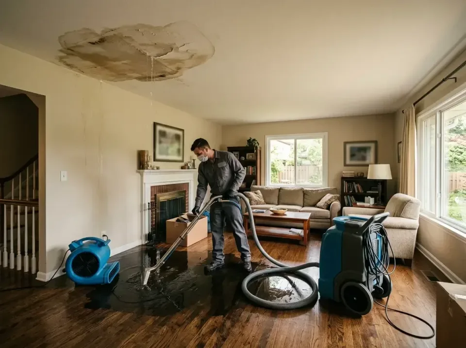 attic-pipe-burst-ceiling-drip-008 — frequently asked questions, Water Damage Restoration & Carpet Care in Norwalk, OH